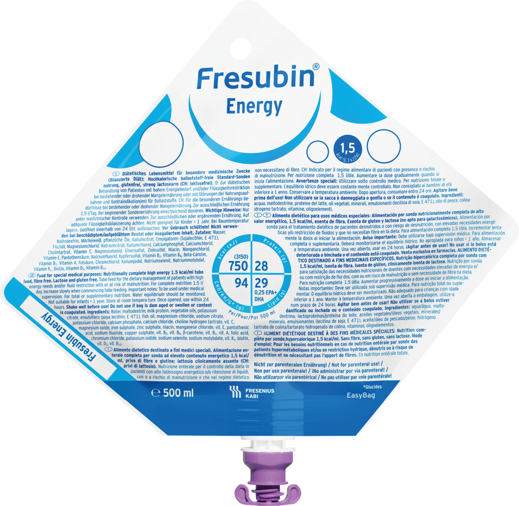 FRESUBIN ENERGY EASYBAG 500ML NutriClin Saúde