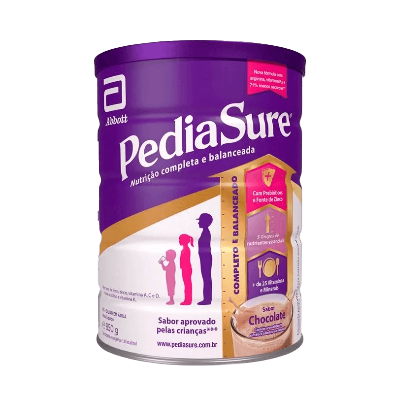 PEDIASURE 850G SABOR CHOCOLATE