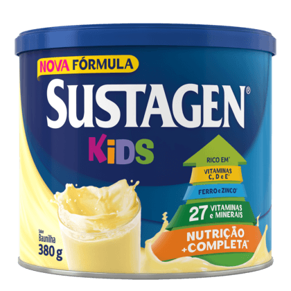 Sustagen Kids Sabor Baunilha 350g