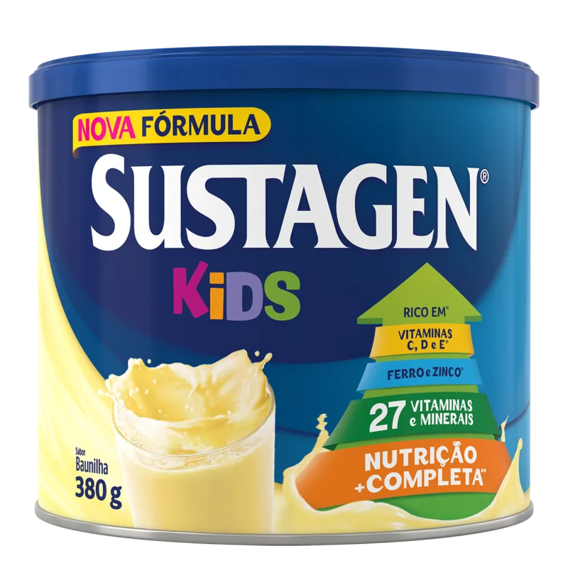 Sustagen Kids Sabor Baunilha 350g