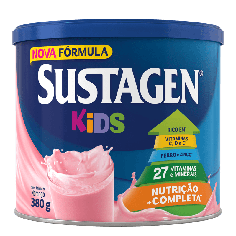 SUSTAGEN KIDS SABOR MORANGO 350G