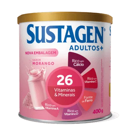 Sustagen Adulto Sabor Morango 400g